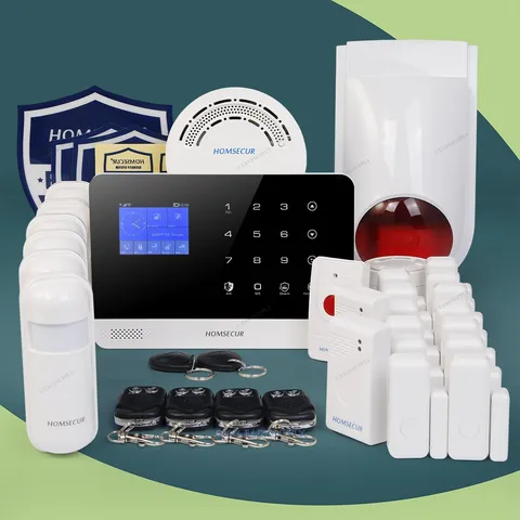 Tuya Smart Life APP WiFi Wireless Home Security Alarm Burglar System Auto Dialer