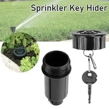 Hide a Key Cash Hidden Box Sprinkler Head Money Safe Outdoor Garden Yard Hiding 