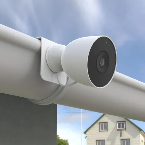 Koroao Gutter Mount Bracket for Google Nest Cam Outdoor Wired 2nd Gen
