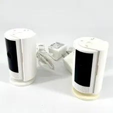 x2 Ring Indoor Cam (2nd Gen) 1080p HD Video Wi-Fi Security Cameras 5F72E9