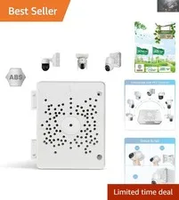 Compact Waterproof Junction Box for CCTV - Perfect for PTZ Camera Protection