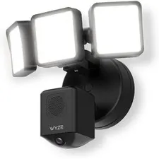 WYZE Floodlight Camera Pro LEDs 2.5K 180°Wide View Color Night Vision Class B