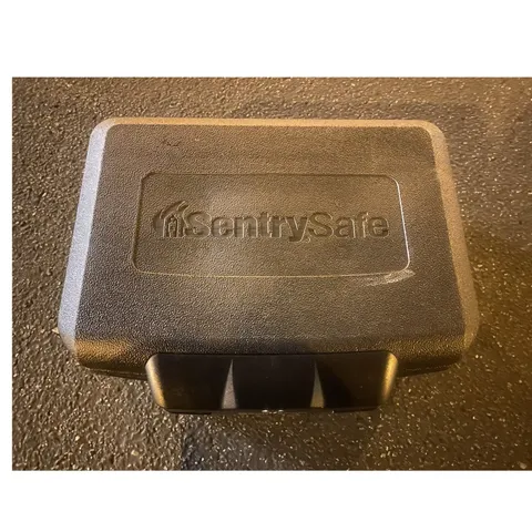 SentrySafe Fire Resistant Key Lock Safe Black 