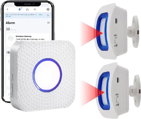WiFi Smart Bed Sensor Alarm and Fall Prevention for Elderly/Adults/Seniors, Deme