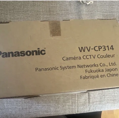 Panasonic WV-CP314 CCTV Color Digital Video Surveillance Cameras Gray