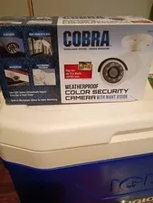 Cobra 69654 Weatherproof Color Security Camera
