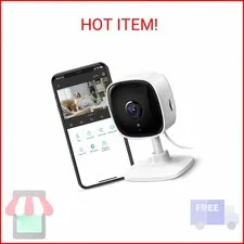 TP-Link Tapo 1080P Indoor Security Camera for Baby Monitor, Dog Camera w/Motion