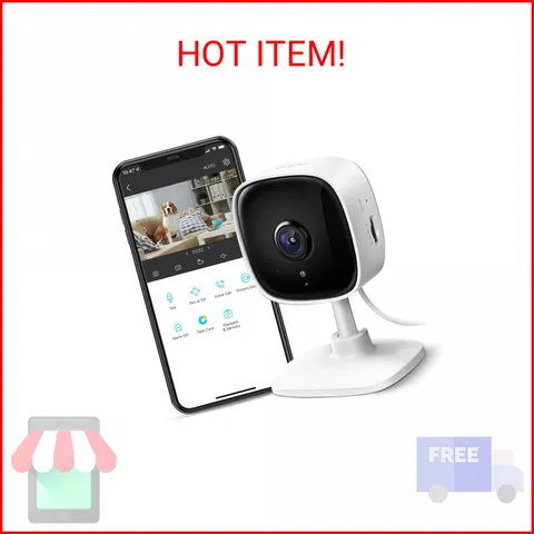 TP-Link Tapo 1080P Indoor Security Camera for Baby Monitor, Dog Camera w/Motion