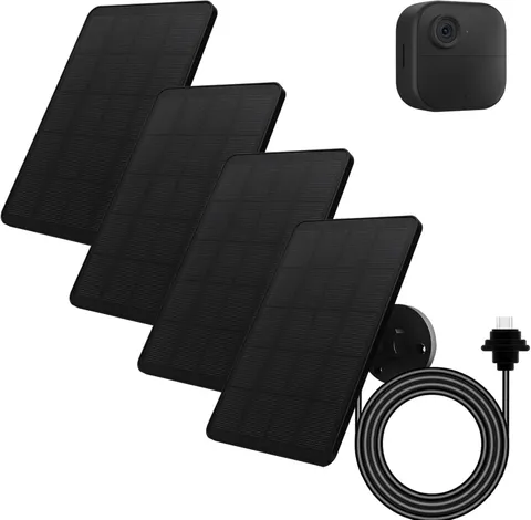 Solar Panel for Blink Camera Outdoor Solar Panel 4W Compatible with Blink