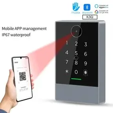 TTLock Smart Phone App QR Code 13.56MHz RFID Door Access Control IP67 Waterproof