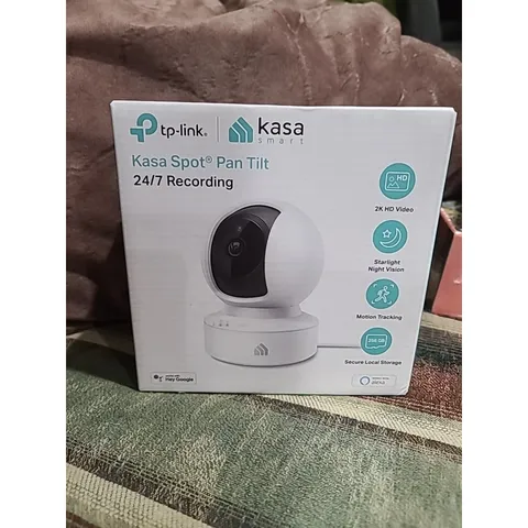 TP-Link KC410S V1.6 Kasa Spot Pan Tilt 24/7 Recording Security Camera