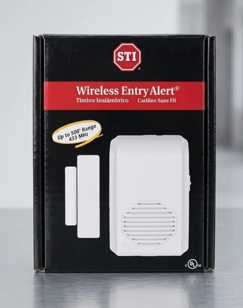 Safety Technology International Wireless Entry Alert Chime w/ Receiver STI-3360