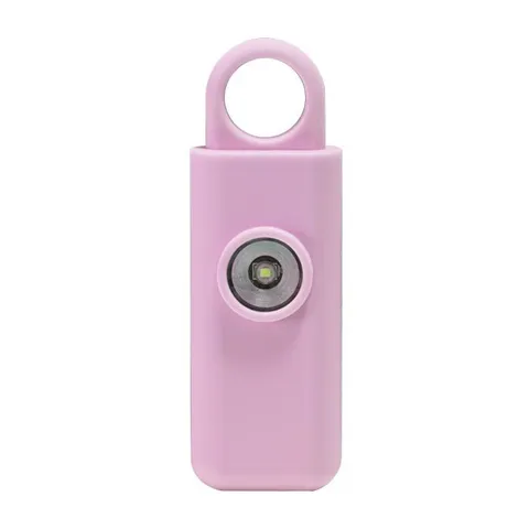 Personal Security Keychain Alarm Pink Self Defense Personal Protection