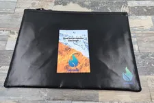 Safe Keeper Fireproof Premium Document Bag 15.7''x 11 Silicone Coated Fiberglass