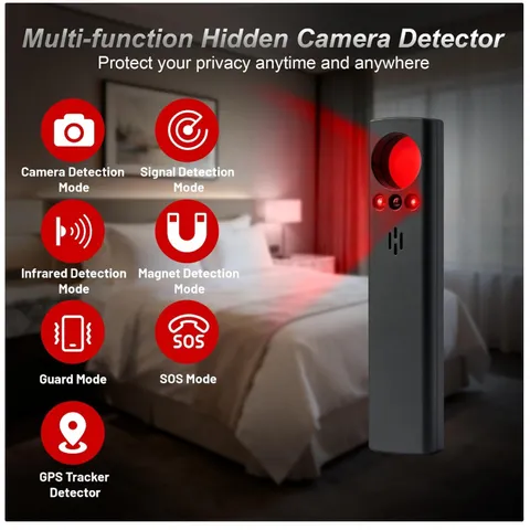 Compact Rechargeable Hidden Camera Detector