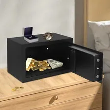 Offices Security Safes Cash Box Button/Key Hotel Steel Digital Safe Box Lock
