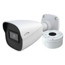 Speco O4B9 4mp H.265 Ai Bullet Ip Camera Ir 2.8mm Lens Included Junc Box White