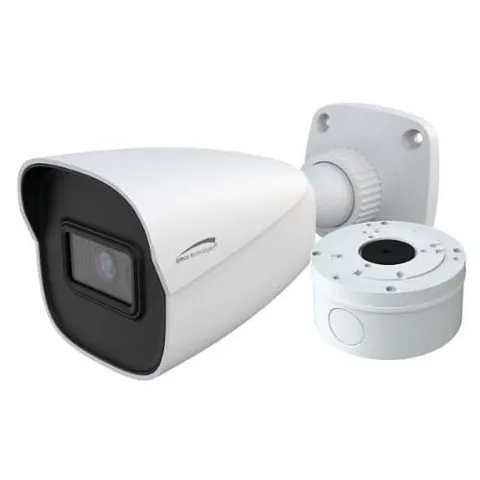 Speco O4B9 4mp H.265 Ai Bullet Ip Camera Ir 2.8mm Lens Included Junc Box White