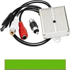 CCTV Microphone Audio Outdoor Security Gift RCA Tiny Surveillance Mic DVR Hig...
