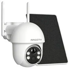ARCCTV 4MP Security Camera Wireless IP Outdoor Pan/Tilt Audio Color Night Vision