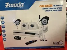 Zmodo 4 Channel NVR Standalone Video Surveillance System W/4 CAMERAS