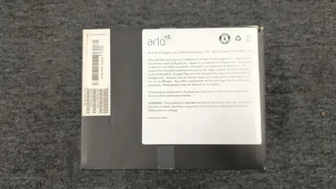 Arlo Ultra 2 Spotlight Camera - Wireless Security, 4K Video Color black, USED-F1