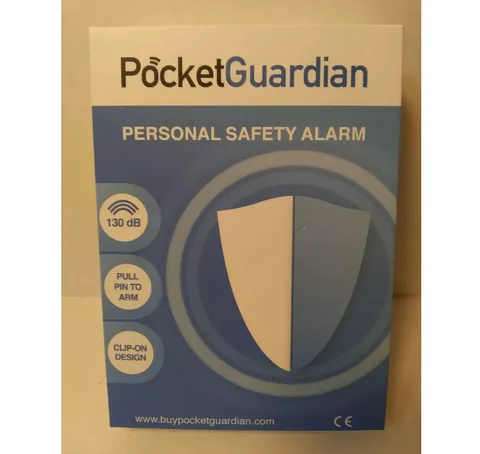 Pocket Guardian Personal Safety Alarm 130DB LED Light • Key Chain Size