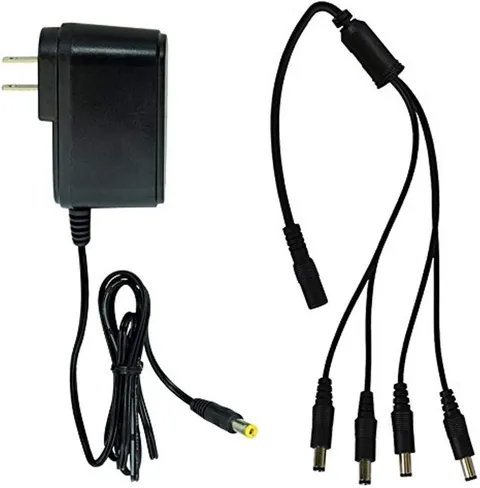 Night Owl Security SPF-CAMP-2A Camera Adapter 4-Way Power Splitter