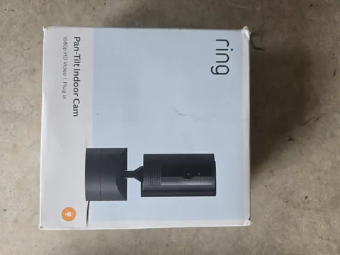 Ring Pan-Tilt Indoor Cam Plug-In Security Camera - Black