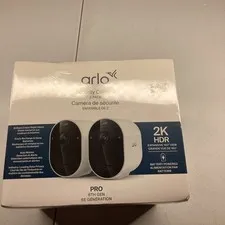 Arlo Pro 6 Wire-Free 2K Security Camera - White - 2 Pack 