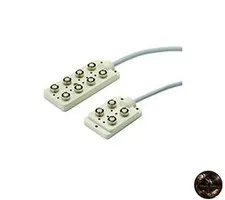 OMRON Connector Relay Box 8 Ports 3-Wire DC PNP Connector Official Product Model