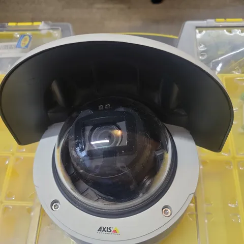 AXIS P3265-LVE Dome IP/Network Camera Outdoor  White 02328-001-03 w/ sun shade