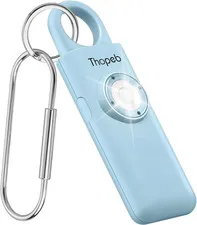 Personal Safety Alarm for Women – Upgraded Rechargeable | Strobe with Separate S