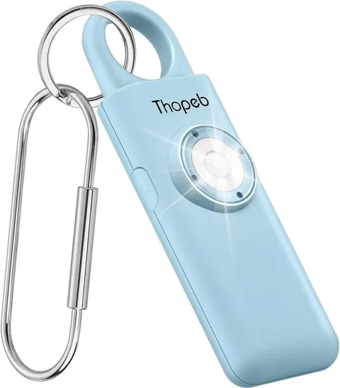 Personal Safety Alarm for Women – Upgraded Rechargeable | Strobe with Separate S