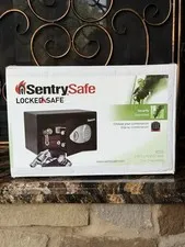 SentrySafe Locked & Safe X055 0.58 CU. FT. Security Safe W/ Electronic Lock NIB