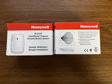 Lot of 2 Honeywell IS-215T IntelliSense Passive Infrared Motion Sensors