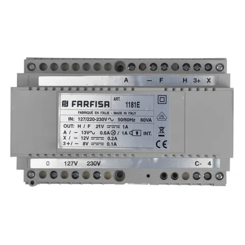 Remplacement Original Farfisa Bloc D'Alimentation Vidéo - 1181E