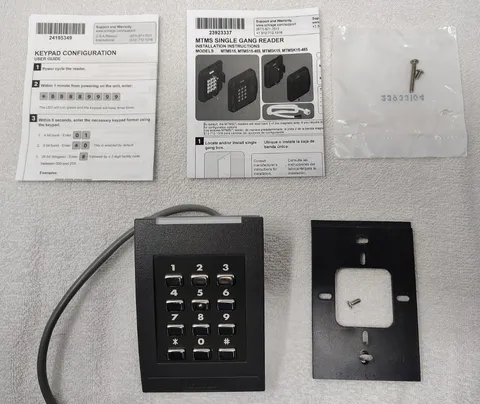 Schlage HID iCLASS Card Reader with Keypad Part/Model # RK40C