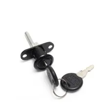 16/19mm Zinc Alloy Office Cabinet Cupboard Drawer Desk Pedestal Lock With 2 Key 