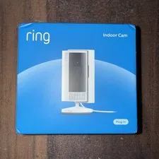 Ring Indoor Cam 2nd Gen Plug-In 1080p HD WiFi Security Camera White NEW SEALED