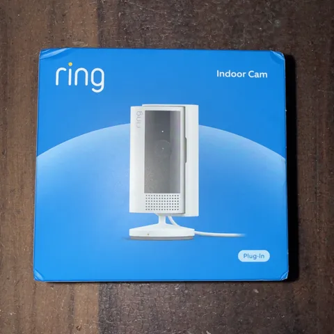 Ring Indoor Cam 2nd Gen Plug-In 1080p HD WiFi Security Camera White NEW SEALED