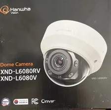 Hanwha Vision XND-L6080RV 2MP X Series IP Dome Security Camera PoE