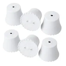 Flood Buzz Small Water Leak Alarm 6-Pack | Ready to Use, No Setup White
