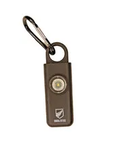 Original Defense Siren Personal Safety Alarm Keychain LED Strobe Light Black