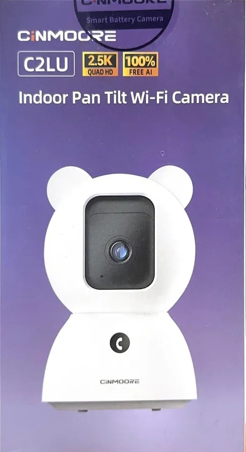 CiNMOORE - C2LU total security camera with 360 degree protection