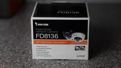 Vivotek FD8136 Indoor Mini Dome IP Security Camera - White (NEW)