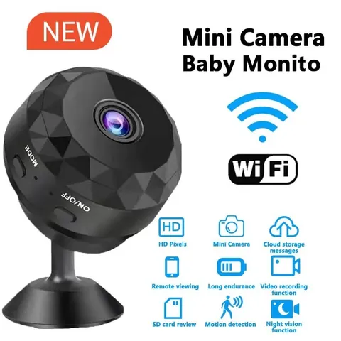 Mini Wireless Record Camera WiFi IP Home Security DVR Night Vision HD USB 1080P