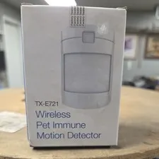 TX-E721 Wireless Pet-Immune Motion Detector 
