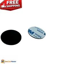 Customizable Black 125kHz T5577 Rewritable Stickers - Pack of 5, 25mm Dia