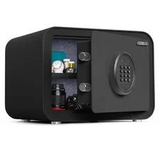 Digital Safe Box, 1.0 Cu.ft Heavy Duty Solid Steel Home Safe with Keypad, Sma...